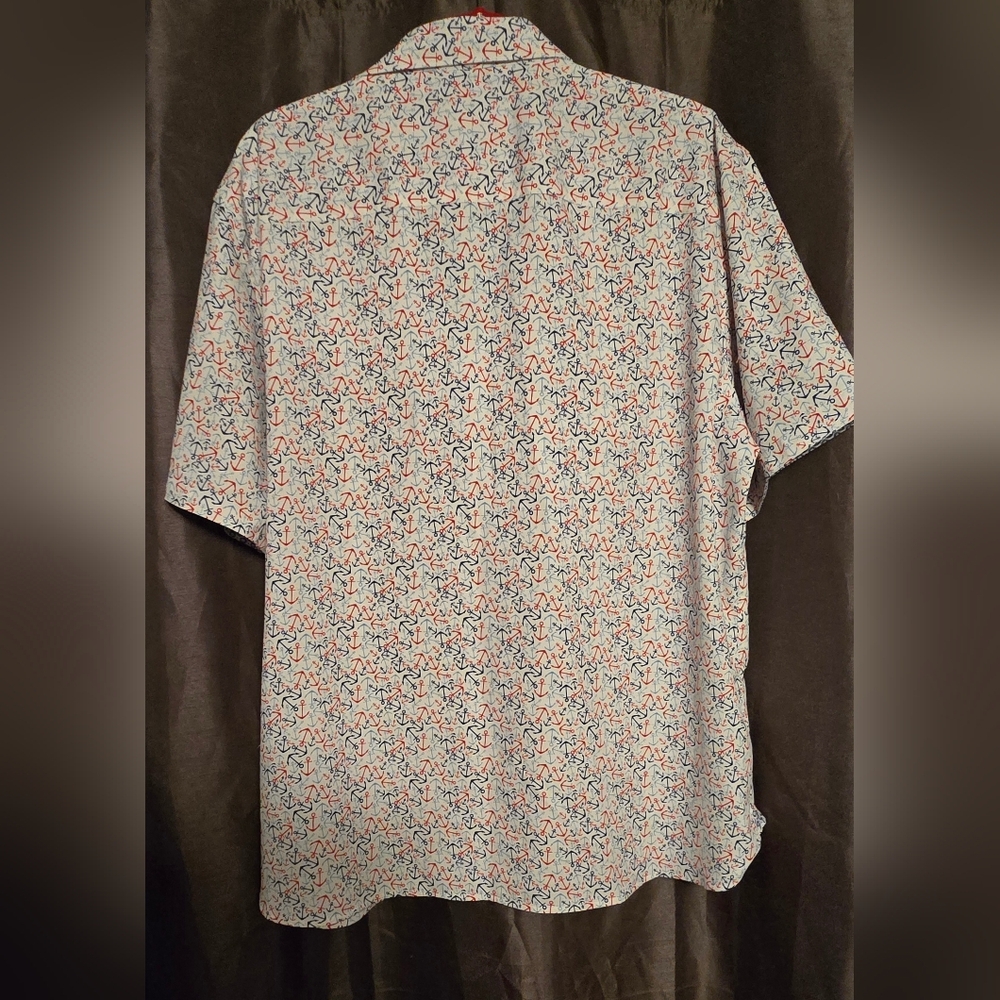 Buttery Soft, Johnston & Murphy Multicolor Patterned Button Down Shirt